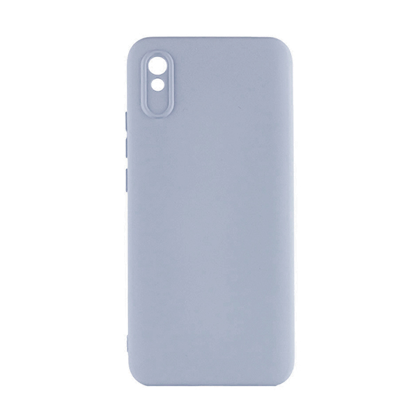 Чехол Original Soft Touch Case for Xiaomi Redmi 9a Lavander Grey with Camera Lens