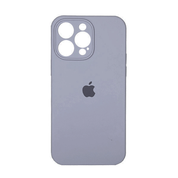 Чехол Soft Touch для Apple iPhone 15 Pro Max Lavender Grey with Camera Lens Protection