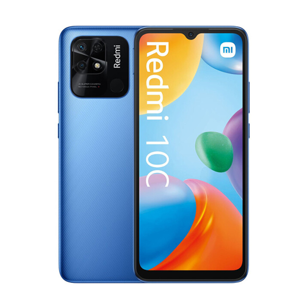 Смартфон XIAOMI Redmi 10C 4/128GB Dual sim (ocean blue) Global Version