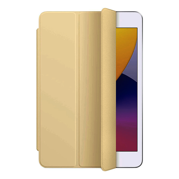 Leather Case Smart Cover for iPad Mini 4 Gold