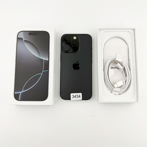Apple iPhone 16 Pro 256GB Black Titanium Б/У №3434 (Стан 8/10)