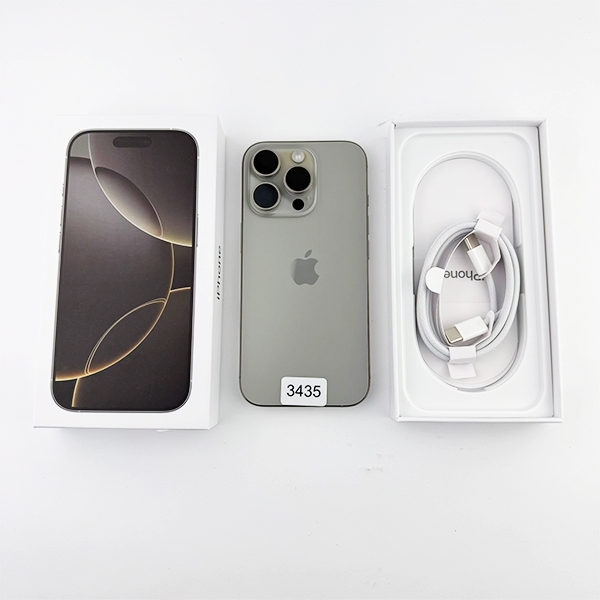 Apple iPhone 16 Pro 256GB Natural Titanium Б/У №3435 (Стан 10/10)