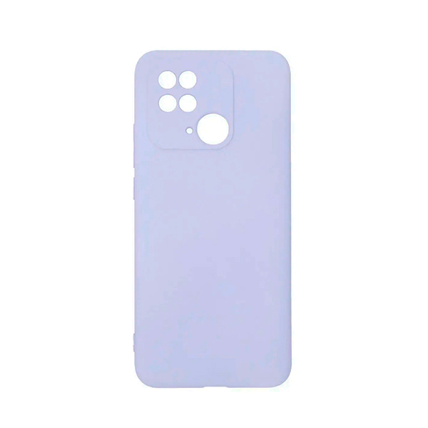 Чехол Original Soft Touch Case for Xiaomi Redmi 10с/Poco C40 Light Lilac with Camera Lens