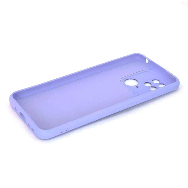 Чехол Original Soft Touch Case for Xiaomi Redmi 10с/Poco C40 Light Lilac with Camera Lens