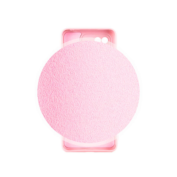 Чехол Original Soft Touch Case for Xiaomi Redmi 10с/Poco C40 Light Pink with Camera Lens