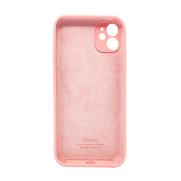 Чохол Soft Touch для Apple iPhone 11 Light Pink with Camera Lens Protection