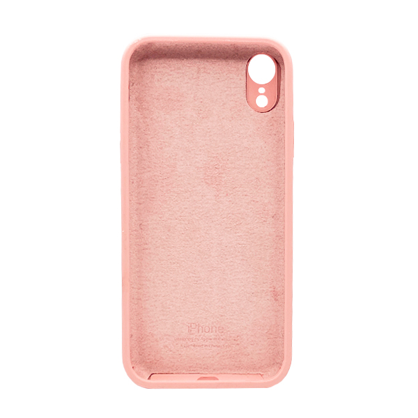 Чехол Soft Touch для Apple iPhone XR Light Pink with Camera Lens Protection