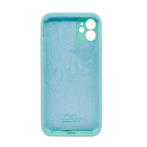 Чохол Soft Touch для Apple iPhone 11 Light Turquoise with Camera Lens Protection