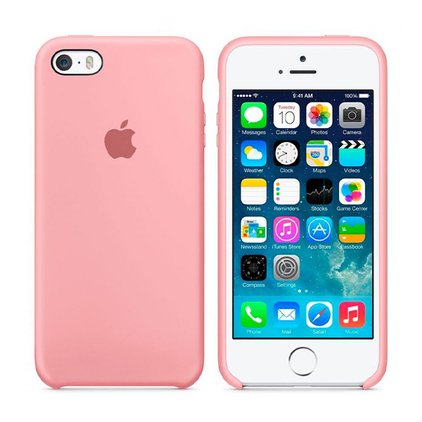 Чехол Soft Touch для Apple iPhone 5/5S Light Pink