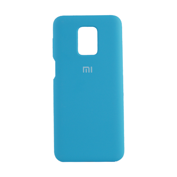 Чехол Original Soft Touch Case for Xiaomi Redmi Note 9s/Note 9 Pro/Note 9 Pro Max Light Blue