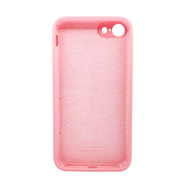 Чохол Soft Touch для Apple iPhone 7/8/SE 2020/SE 2022 Light Pink with Camera Lens Protection