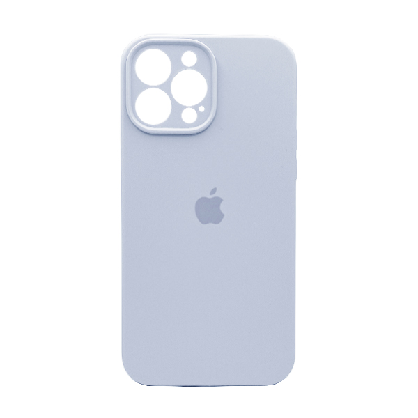 Чехол Soft Touch для Apple iPhone 13 Pro Max Lilac Blue with Camera Lens Protection