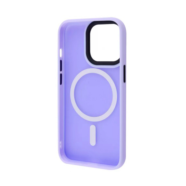 Чехол Wave Matte Colorful Case для Apple iPhone 12 Pro Max with MagSafe Lilac