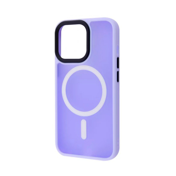 Чохол Wave Matte Colorful Case для Apple iPhone 12/12 Pro with MagSafe Lilac