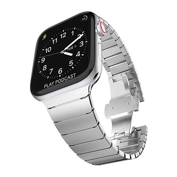 Ремешок для Apple Watch 42mm/44mm Link Bracelet Silver