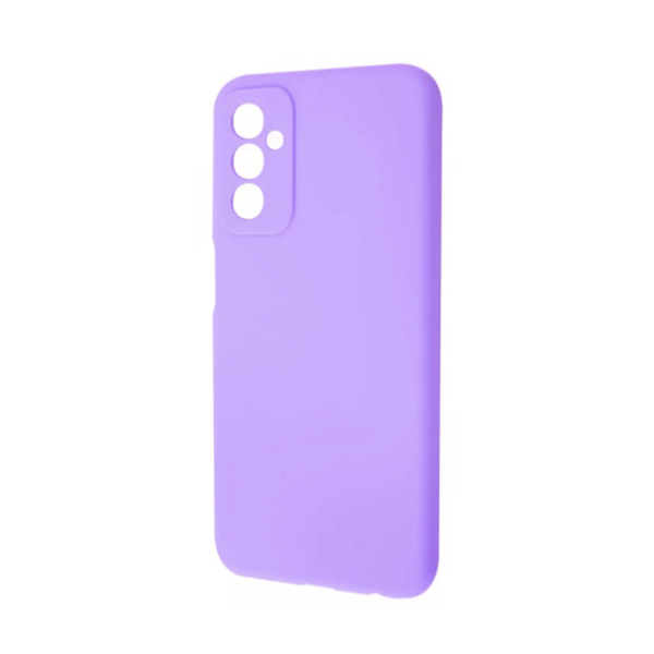 Чехол Original Soft Touch Case for Samsung M13-M135/M23-M236 Light Violet with Camera Lens