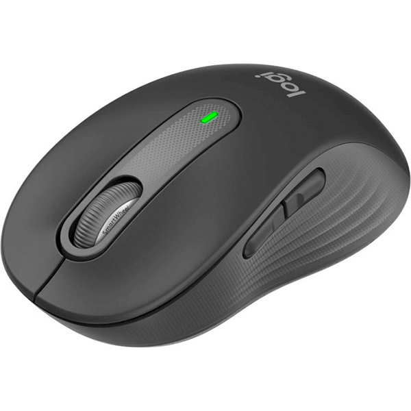 Безпровідна мишка Logitech Signature M650 L Wireless Mouse for Business Graphite (910-006236)