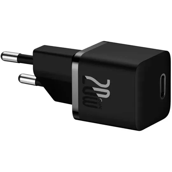 МЗП Baseus GaN5 Fast Charger (mini) 1C 20W Black (CCGN050101)