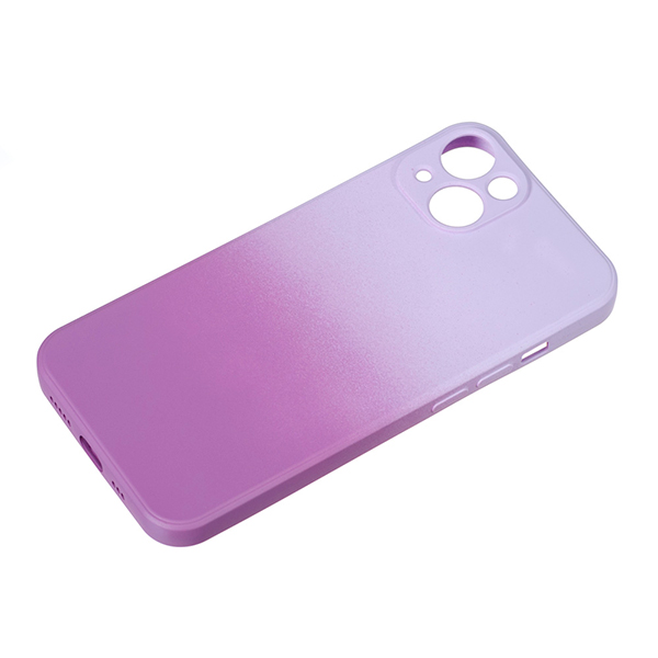 Чохол накладка Silicon Gradient Case для iPhone 13/14 Lilac/Purple