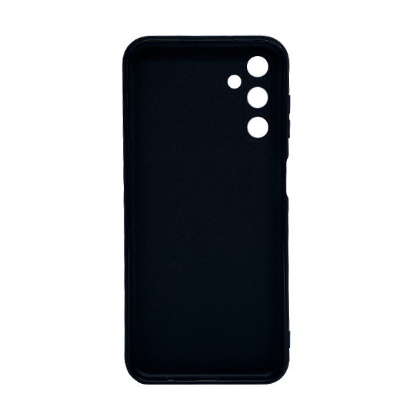 Original Silicon Case Samsung A14-A145 Black with Camera Lens