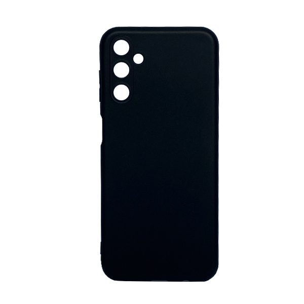 Original Silicon Case Samsung A14-A145 Black with Camera Lens