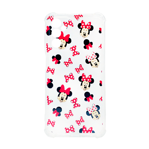 Чохол Wave Animation Case для Samsung M13-M135/M23-M236 Clear Minnie with Camera Lens