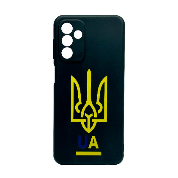 Чехол Wave We are Ukraine Case Samsung M13-M135/M23-M236 Black U&A with Camera Lens