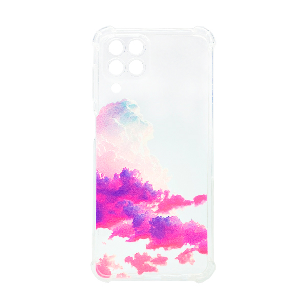 Чехол Wave Above Case для Samsung M33-2022/M336 Clear Purple Sunrise with Camera Lens