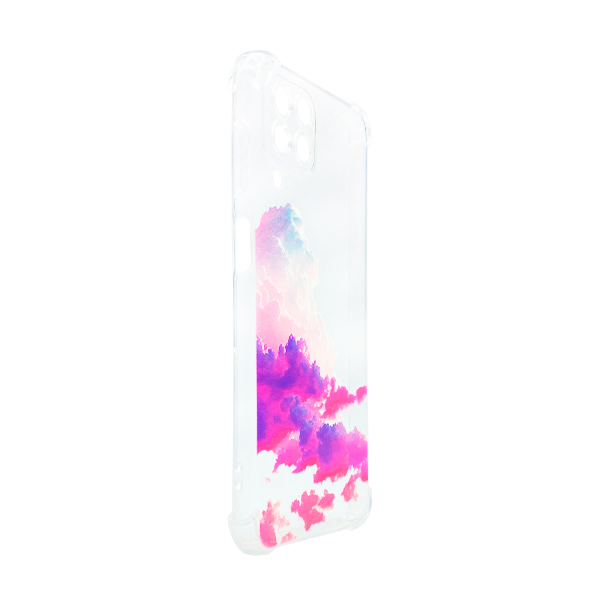 Чехол Wave Above Case для Samsung M33-2022/M336 Clear Purple Sunrise with Camera Lens