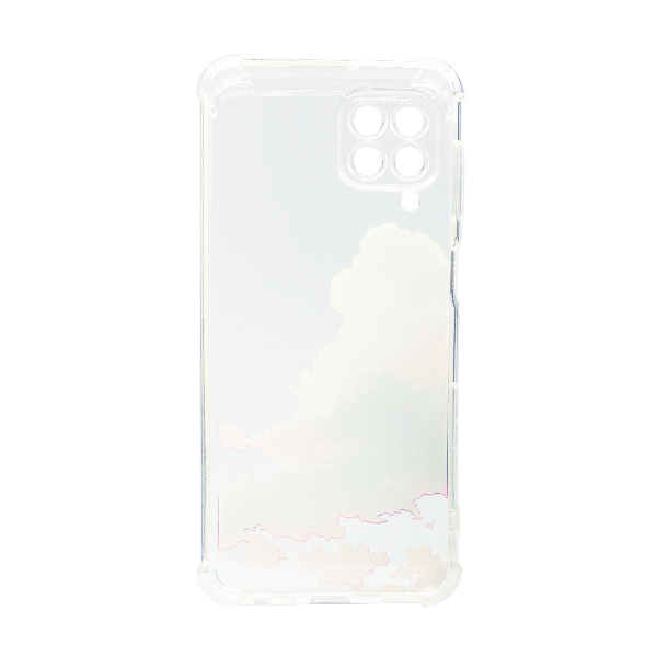 Чехол Wave Above Case для Samsung M33-2022/M336 Clear Purple Sunrise with Camera Lens