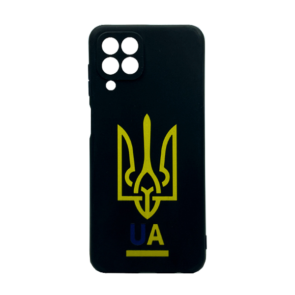 Чехол Wave We are Ukraine Case Samsung M33-2022/M336 Black U&A with Camera Lens