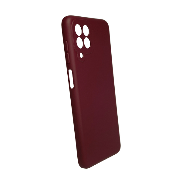 Чехол Original Soft Touch Case for Samsung M33-2022/M336 Plum with Camera Lens