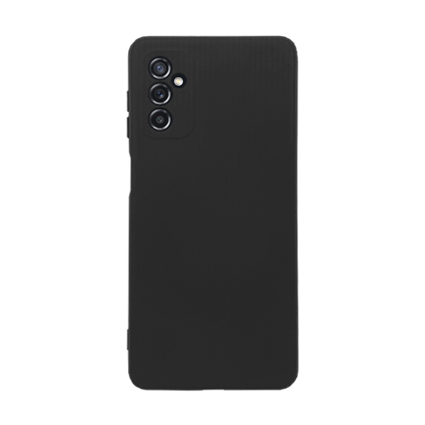 Чехол Original Soft Touch Case for Samsung M52-2021/M525 Black with Camera Lens