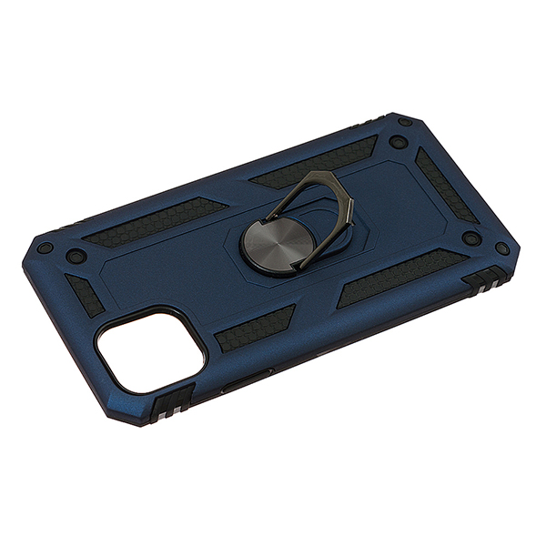 Чехол Armor Antishok Case для iPhone 11 Pro Max with Ring Dark Blue
