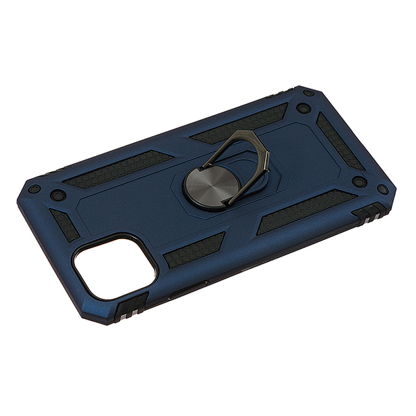 Чохол Armor Antishok Case для iPhone 11 Pro Max with Ring Dark Blue