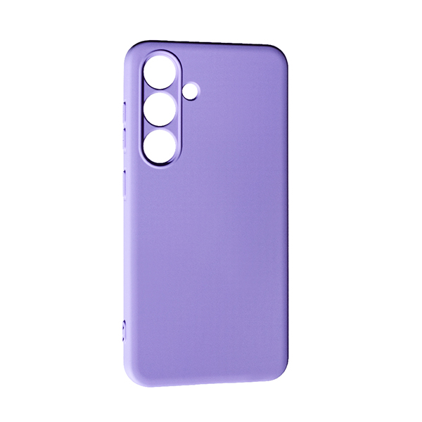 Чехол Original Soft Touch Case for Samsung S24 Plus/S926B Light Purple with Camera Lens