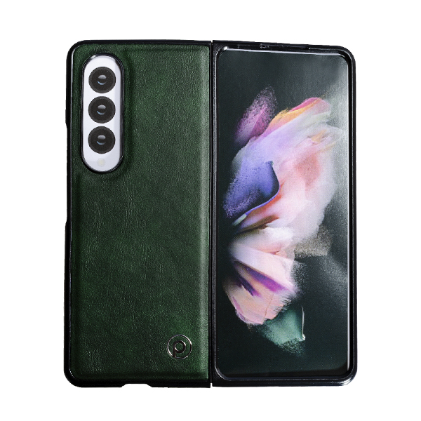 Чохол Leather Piblue Case для Samsung Fold 4/F936 Green