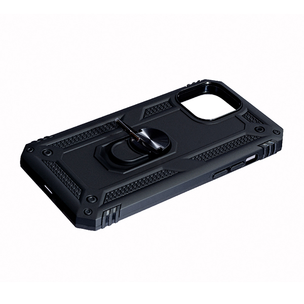 Чохол Armor Antishok Case для iPhone 13 Pro Max with Ring Black