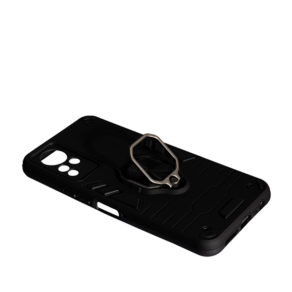 Чохол Armor Antishock Case для Infinix Note 12 with Ring Black with Camera Lens