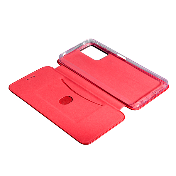 Чехол книжка Kira Slim Shell для Motorola G04/G04S/E14 Red Perforation New