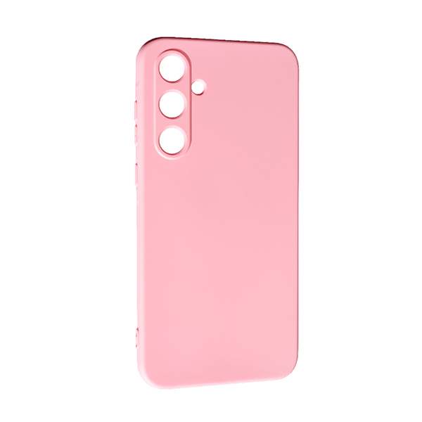 Чехол Original Soft Touch Case for Samsung A55-2024/A556 Pink with Camera Lens