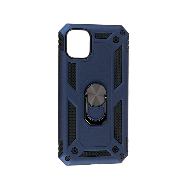 Чохол Armor Antishok Case для iPhone 12 Pro with Ring Dark Blue