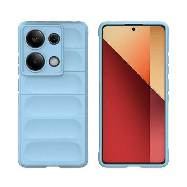 Чехол Cosmic Magic Shield for Xiaomi Redmi Note13 Pro 4G/Poco M6 Pro 4G Light Blue with Camera Lens