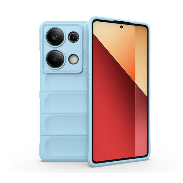 Чехол Cosmic Magic Shield for Xiaomi Redmi Note13 Pro 4G/Poco M6 Pro 4G Light Blue with Camera Lens