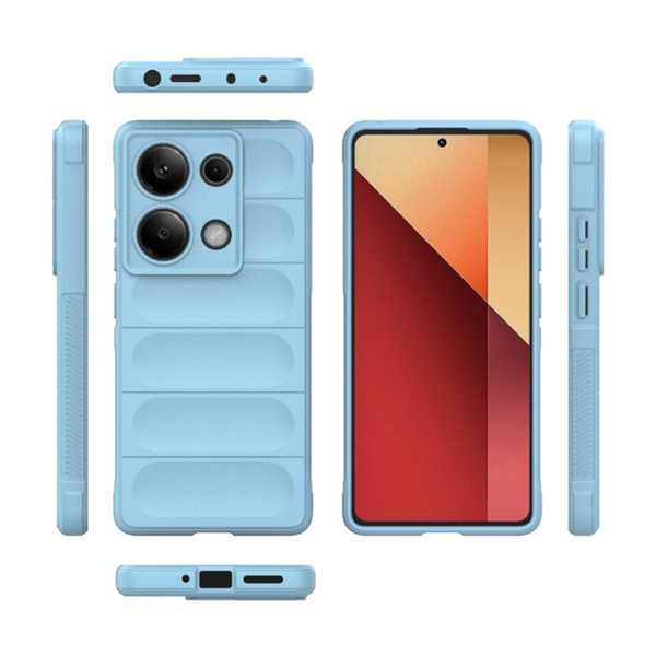 Чехол Cosmic Magic Shield for Xiaomi Redmi Note13 Pro 4G/Poco M6 Pro 4G Light Blue with Camera Lens