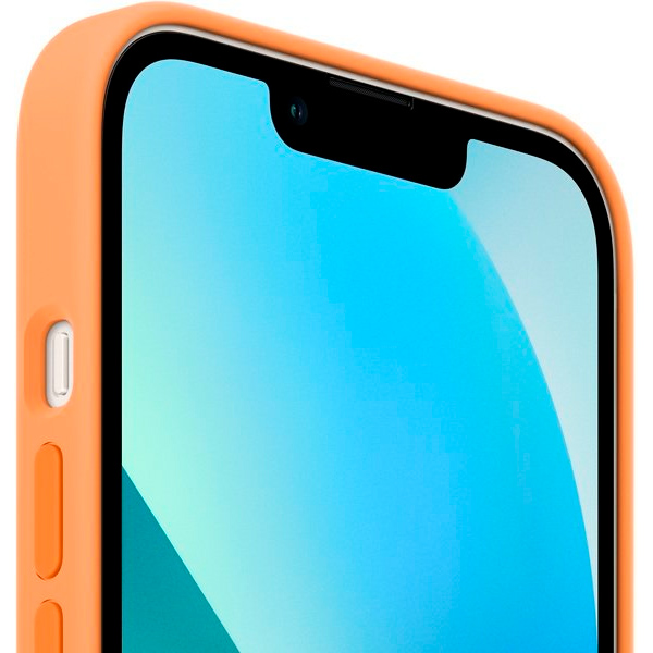 Чехол Apple Silicon Case with MagSafe для Apple iPhone 13/14 Marigold