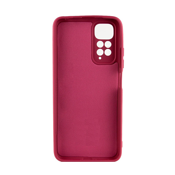 Чохол Original Soft Touch Case for Xiaomi Redmi 10/Note 11 4G Marsala with Camera Lens