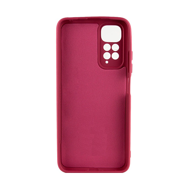 Чехол Original Soft Touch Case for Xiaomi Redmi 10 Marsala with Camera Lens