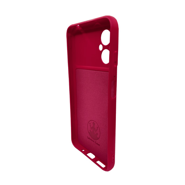 Чехол Original Soft Touch Case for Xiaomi Poco M5/Redmi Note 11R Marsala with Camera Lens