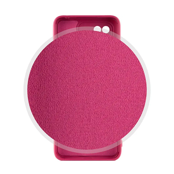 Чехол Original Soft Touch Case for Xiaomi Redmi 10с/Poco C40 Marsala  with Camera Lens